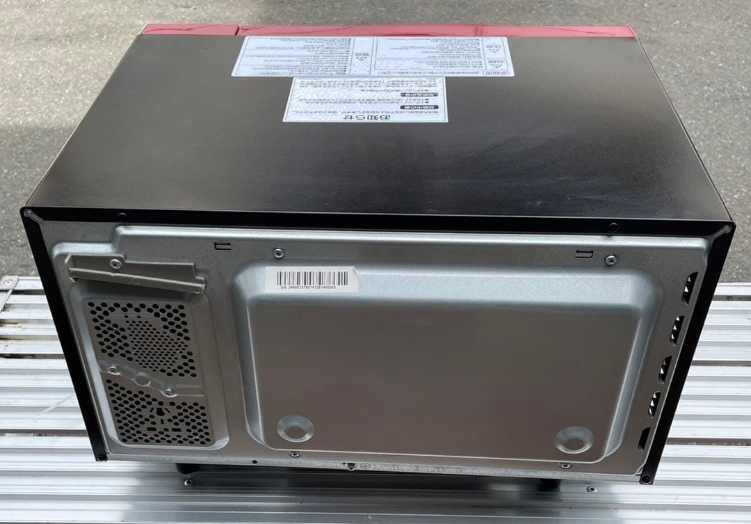 【動確済み】山善 2019年 スチームオーブンレンジ YRK-F250SV(R)