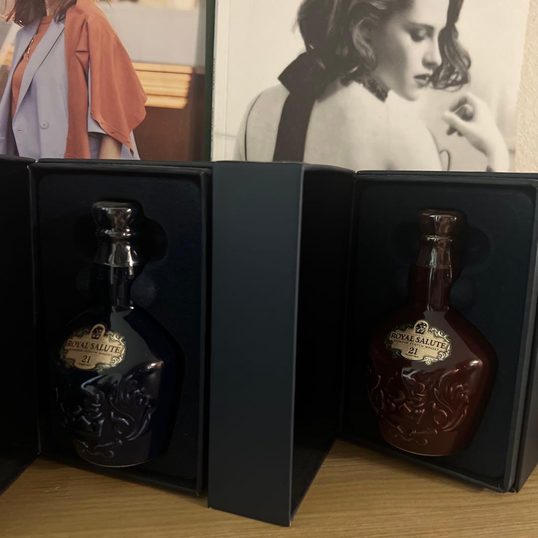 ロイヤルサルート 21年 ウイスキー　50ミリ2本