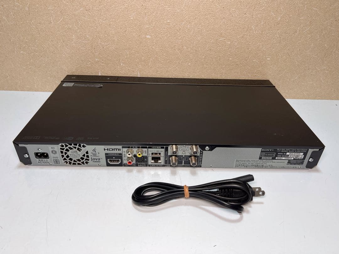 SONY ブルーレイディスクレコーダー BDZ-EW520