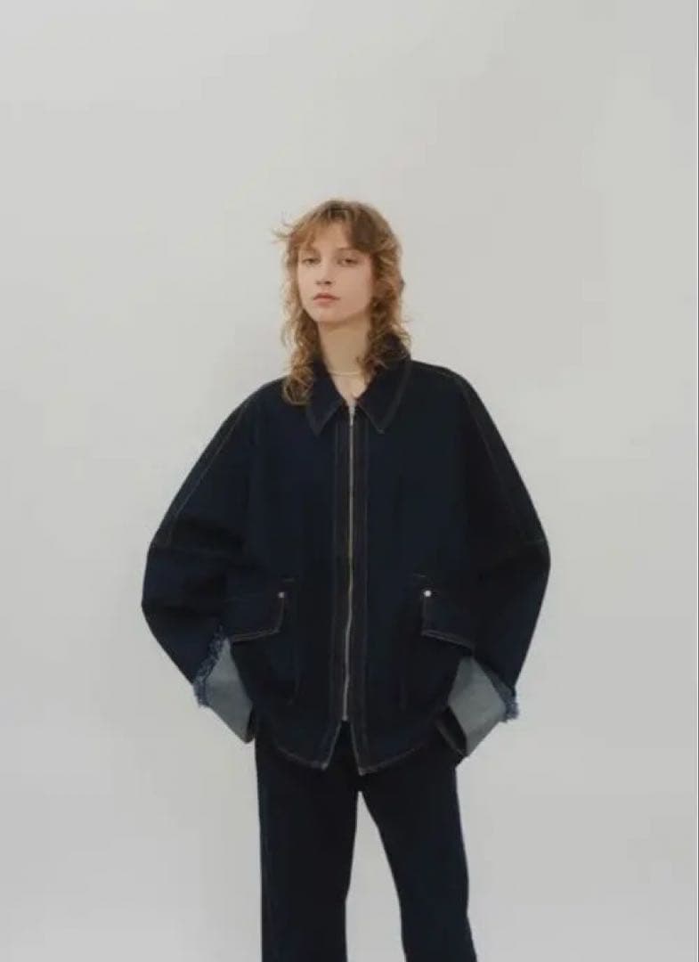 Knuth Marf デニムオーバーシャツジャケット　インディゴ