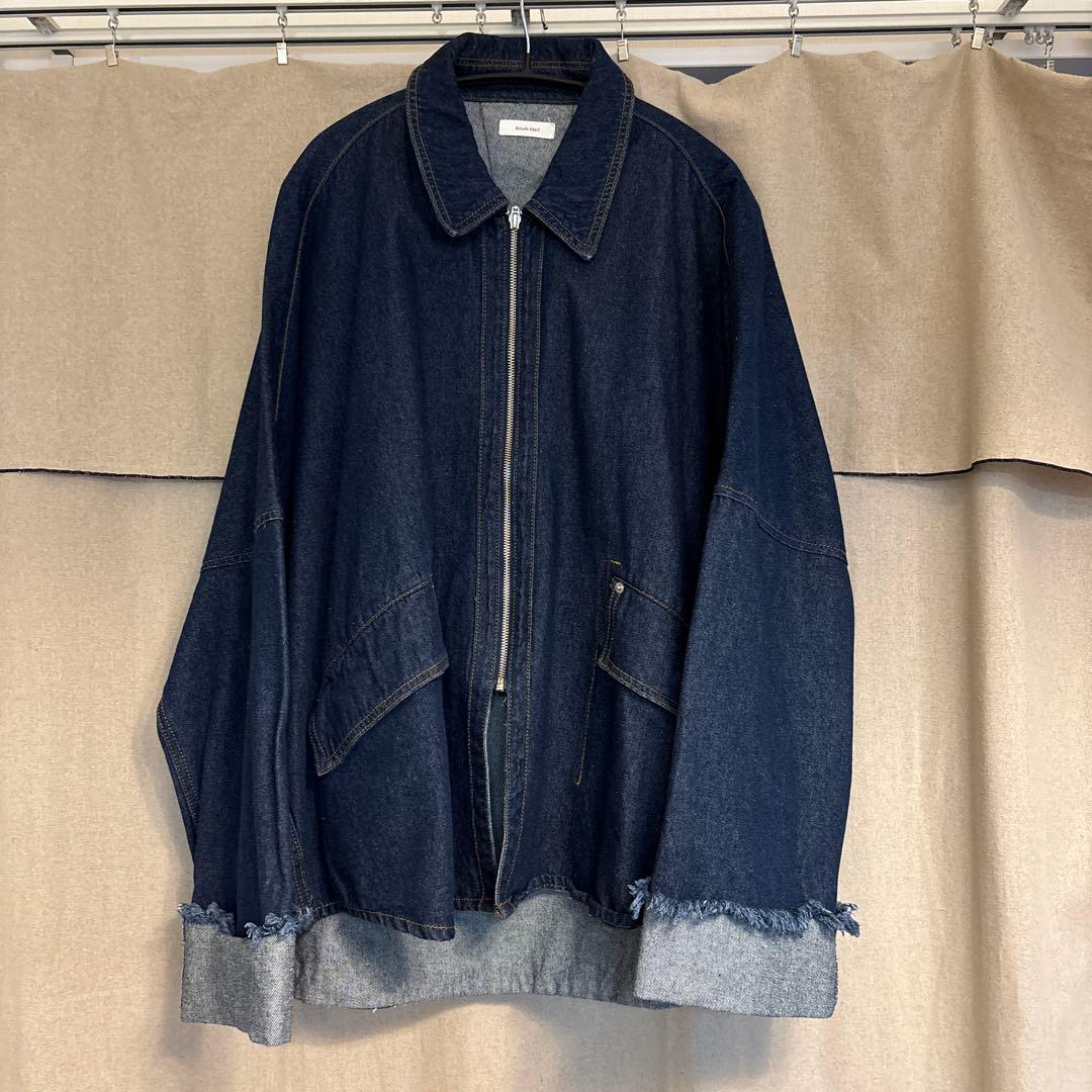 Knuth Marf デニムオーバーシャツジャケット　インディゴ