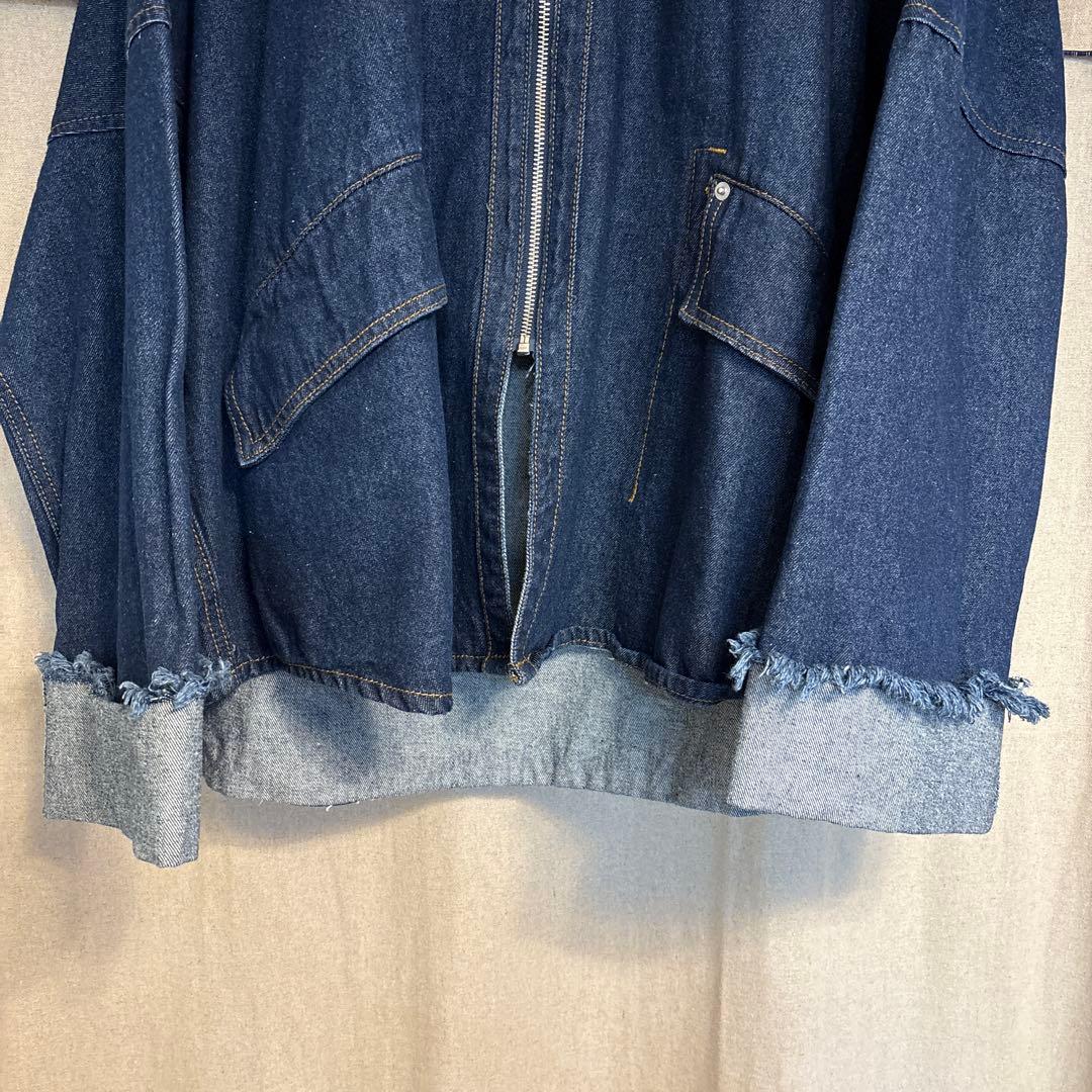 Knuth Marf デニムオーバーシャツジャケット　インディゴ
