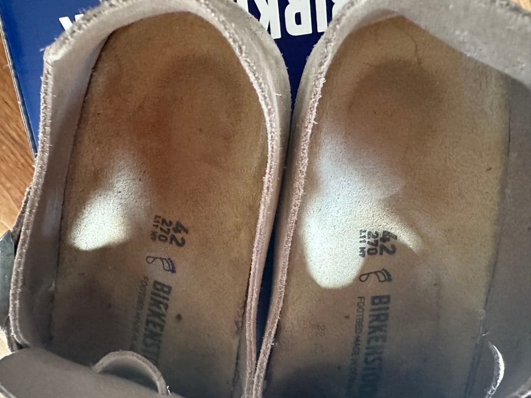 BIRKENSTOCK ベージュ ロンドン　スエード　42 27cm