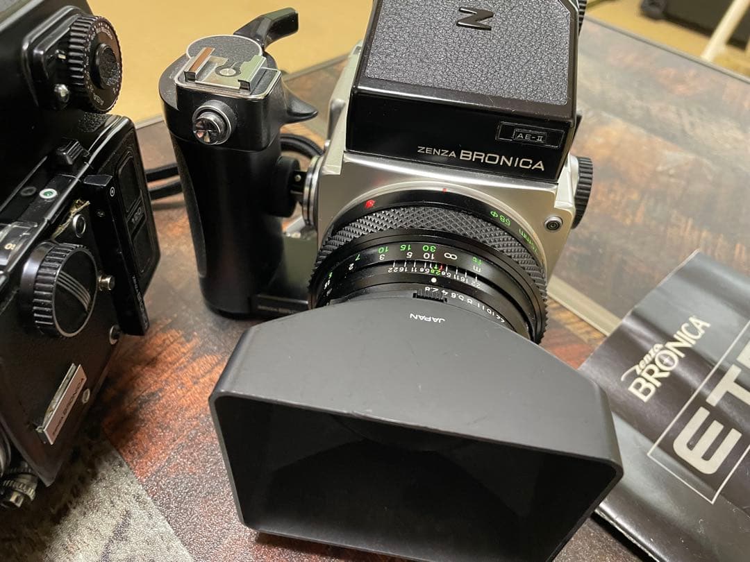 ブロニカ ETR フィルムカメラセット　２台セット