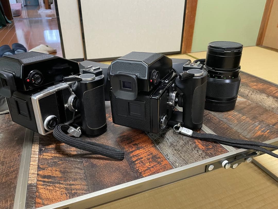 ブロニカ ETR フィルムカメラセット　２台セット