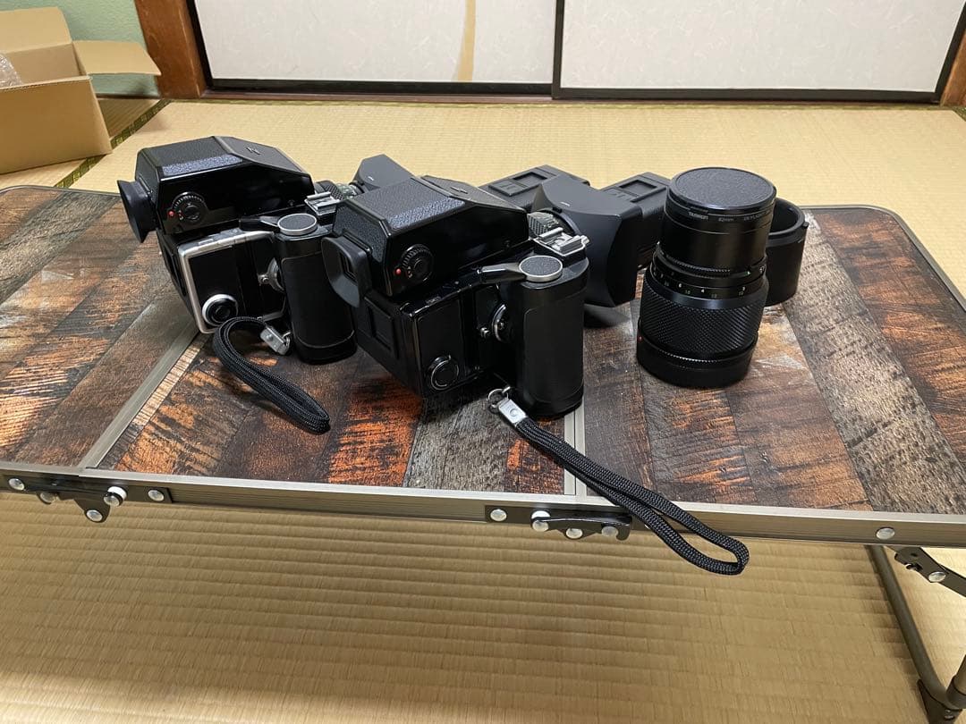 ブロニカ ETR フィルムカメラセット　２台セット