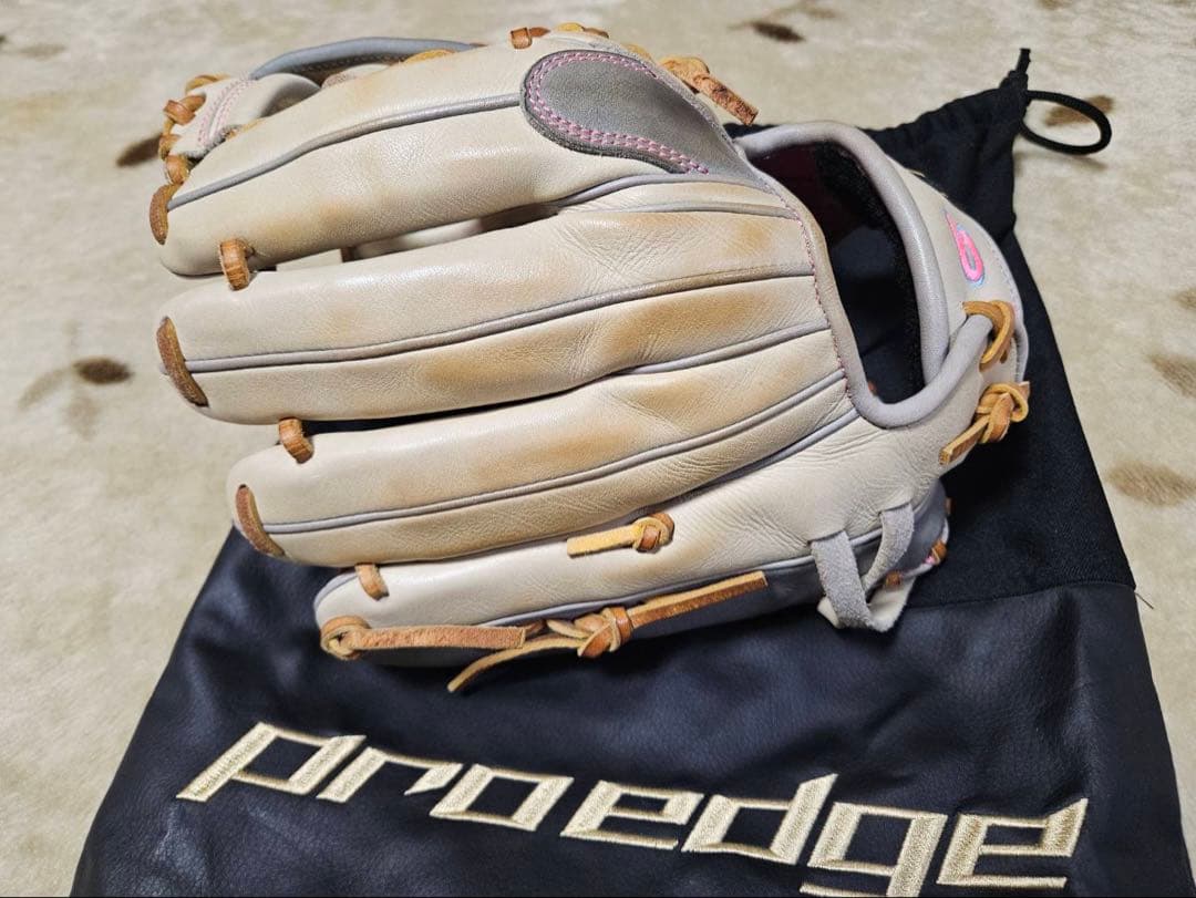 SSKプロエッジ 軟式グローブ キャメルカラー　オーダー　内野手