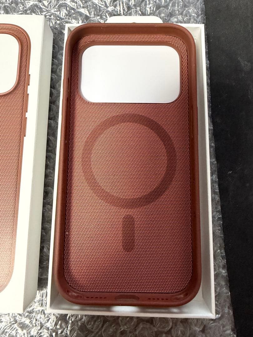 iPhone 17 Pro テックウーブンケース　シエナ　開封済　試着のみ