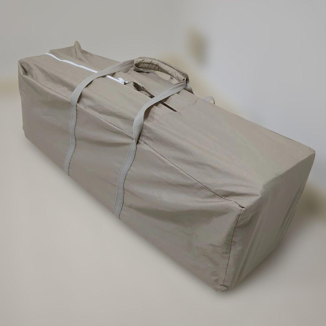 アップリカ　ココネルエアーab　折りたたみベビーベッド　ココアブラウン