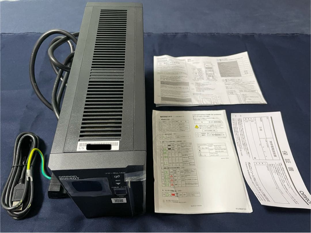 omron 無停電電源装置 BW40T