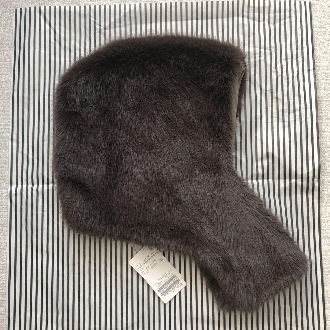 Deuxieme Classe CELERI FUR BALACLAVAブラウン