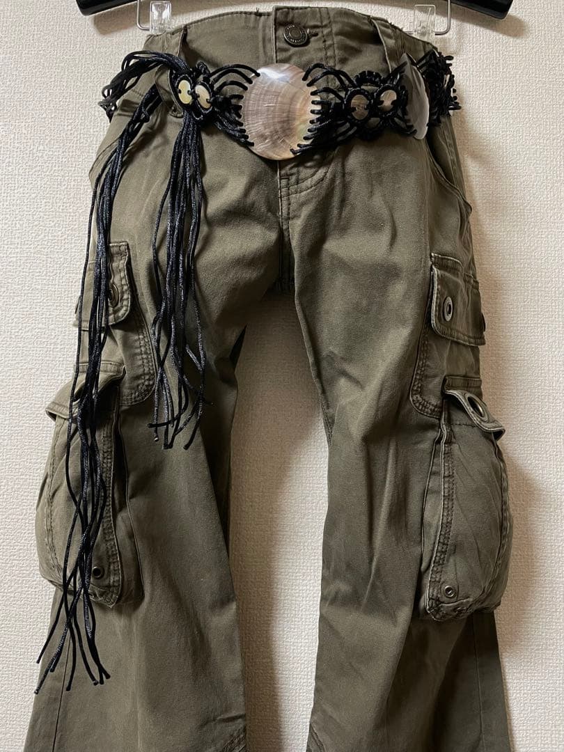gimmick Cargo Pants フレア カーゴパンツ goa lgb