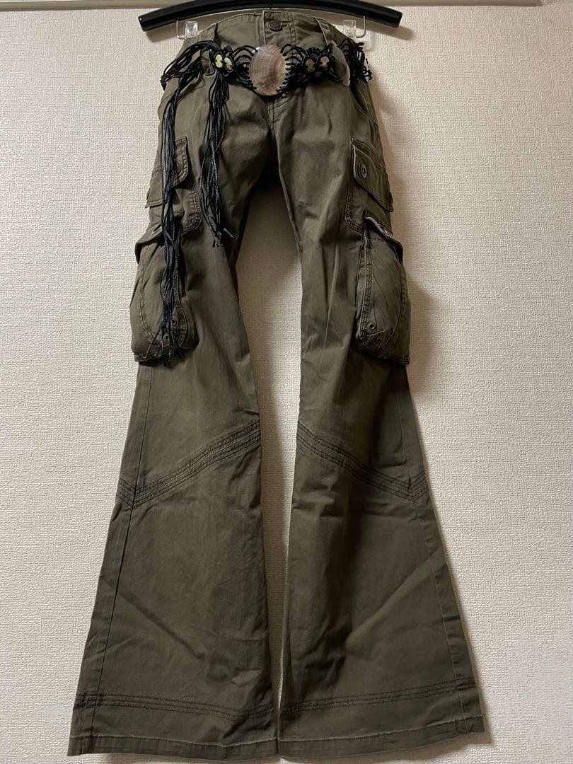 gimmick Cargo Pants フレア カーゴパンツ goa lgb
