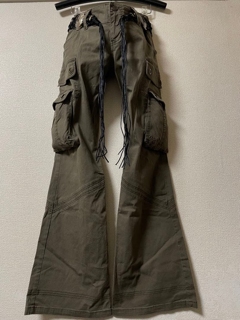 gimmick Cargo Pants フレア カーゴパンツ goa lgb