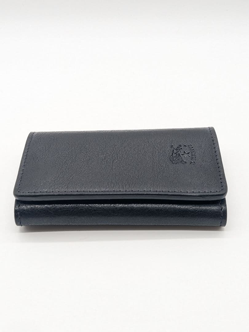 未使用品 イルビゾンテ キーケース ブラック ６連 レザー IL BISONTE