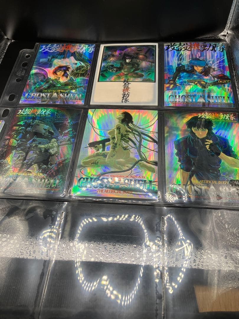 【コンプ】攻殻機動隊 クロミウムカード アマダ カードダス クリアカード