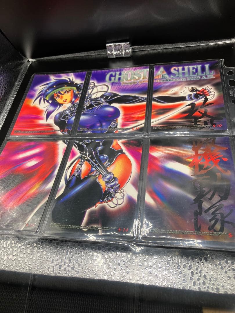 【コンプ】攻殻機動隊 クロミウムカード アマダ カードダス クリアカード