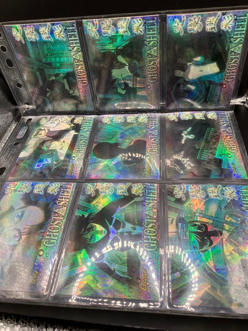 【コンプ】攻殻機動隊 クロミウムカード アマダ カードダス クリアカード