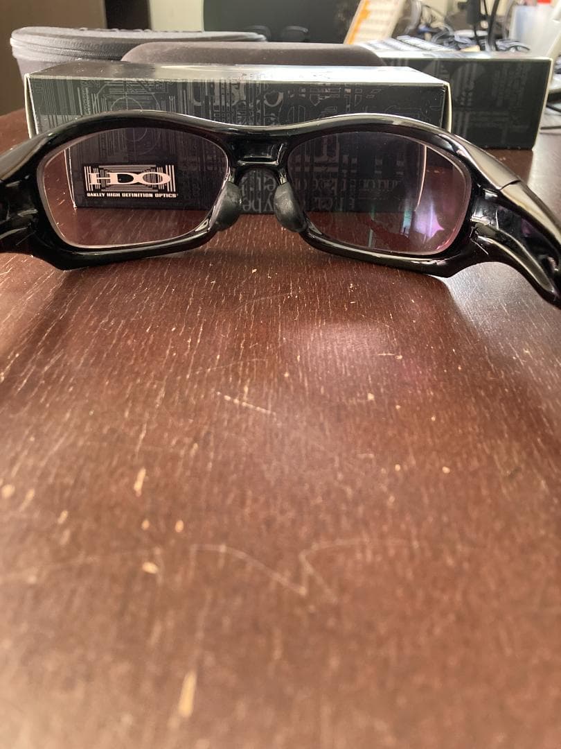 ピットブル オークリー Oakley サングラス ブラック 箱 新品レンズ付き