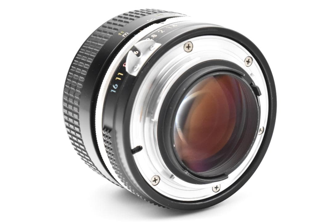 【美品】Nikon NIKKOR 非Ai 50mm F1.4 単焦点 レンズ