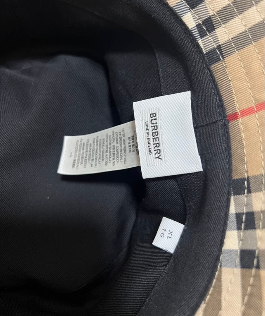 バーバリーハット