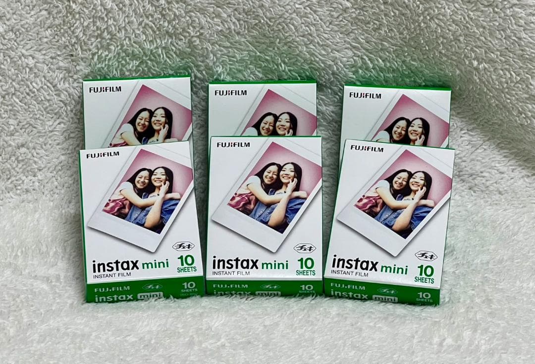 FUJIFILM instax mini チェキフィルム 10枚×6箱セット