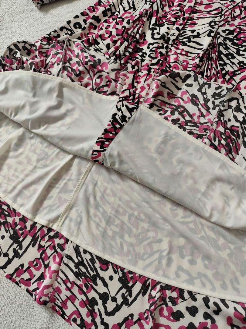 PINKY&DIANNE レオパードミックスプリントワンピース WEB限定カラー