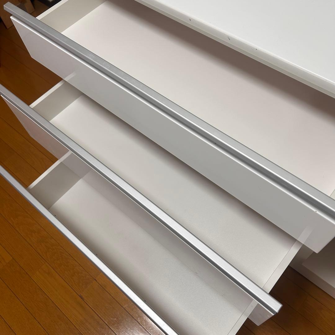 【極美品✨引き取り大歓迎】ニトリ　食器棚　白／ホワイト　キッチンボード