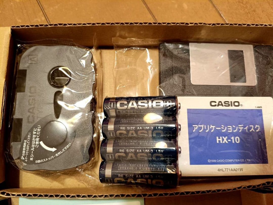 平成レトロ 未使用訳ありCASIO Post Word HX-10 おまけ付
