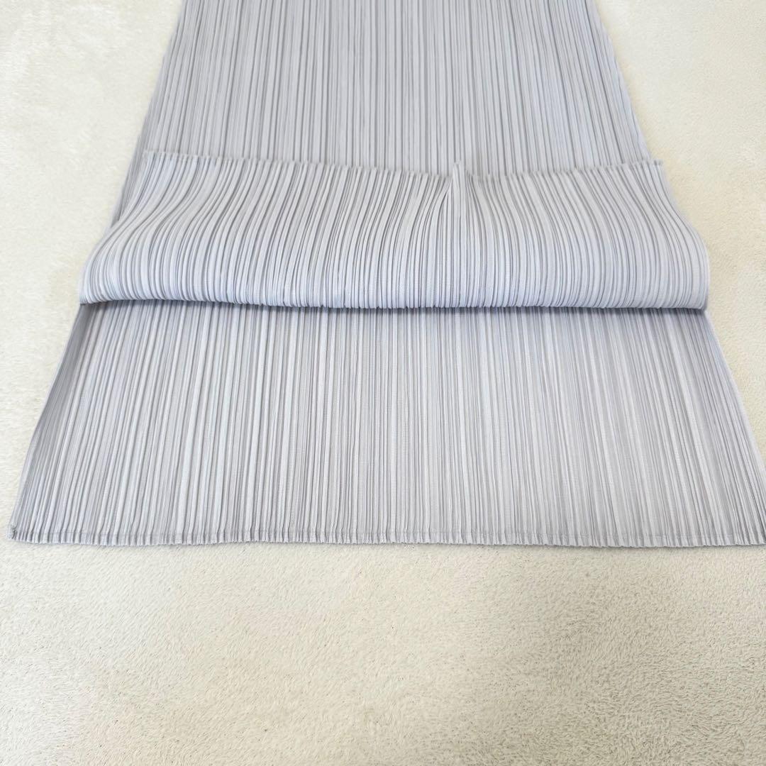 極美品✨PLEATS PLEASE チュニック　ライトグレー　ノースリーブ