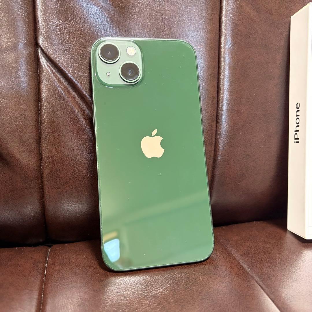 【週末値引き】iPhone 13 256G SIMフリー グリーン 本体