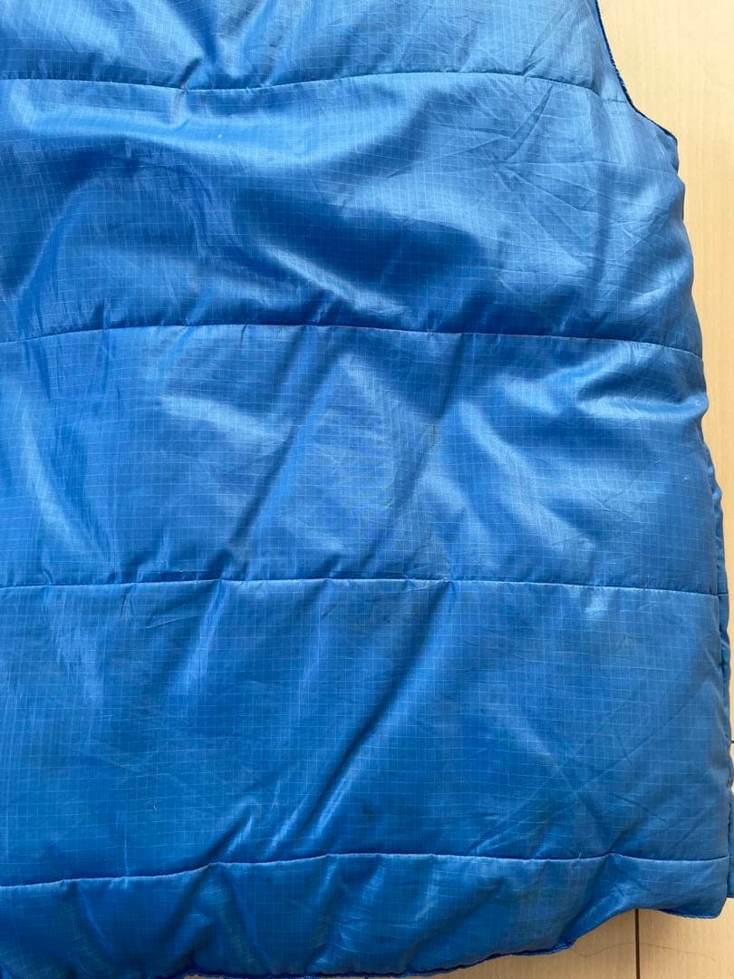  Lion スノーライオン　70s ダウンベスト　ブルー