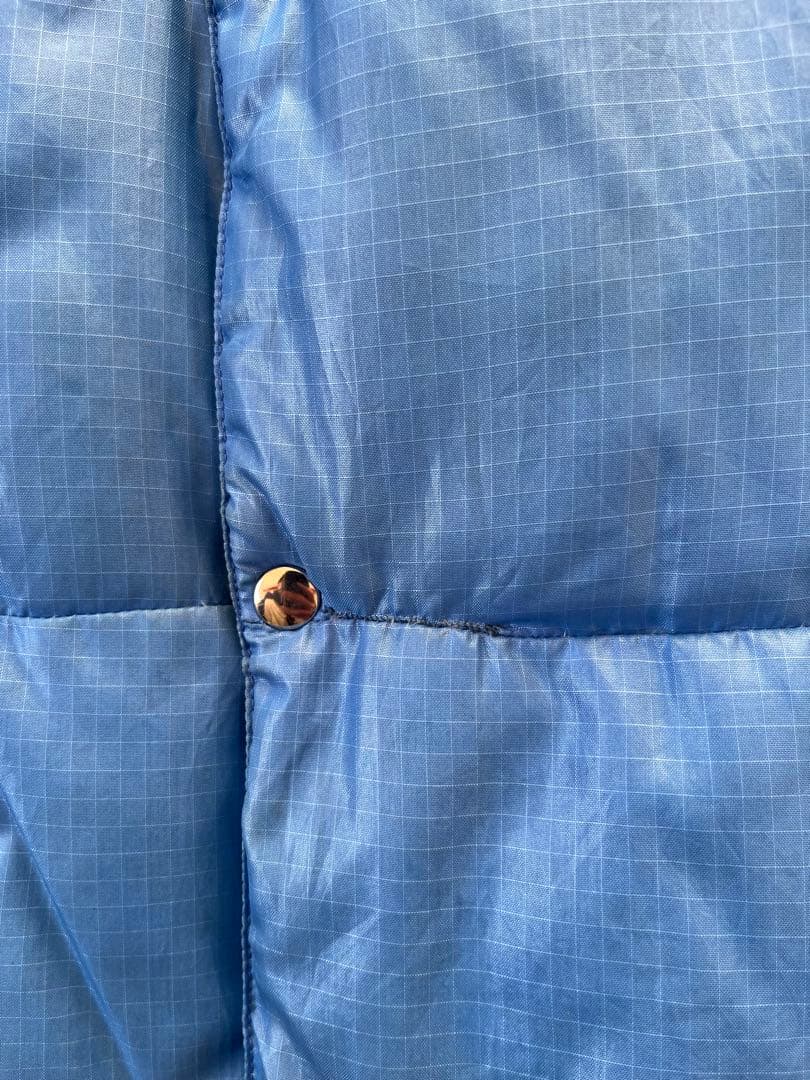  Lion スノーライオン　70s ダウンベスト　ブルー