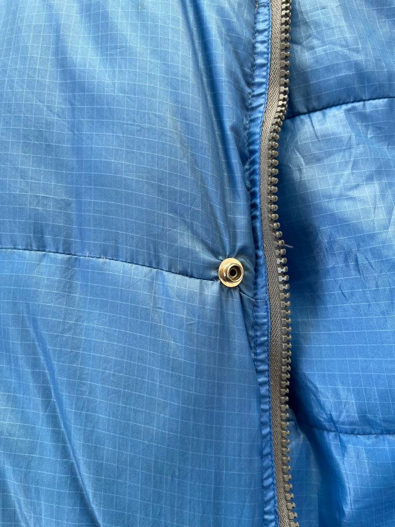  Lion スノーライオン　70s ダウンベスト　ブルー