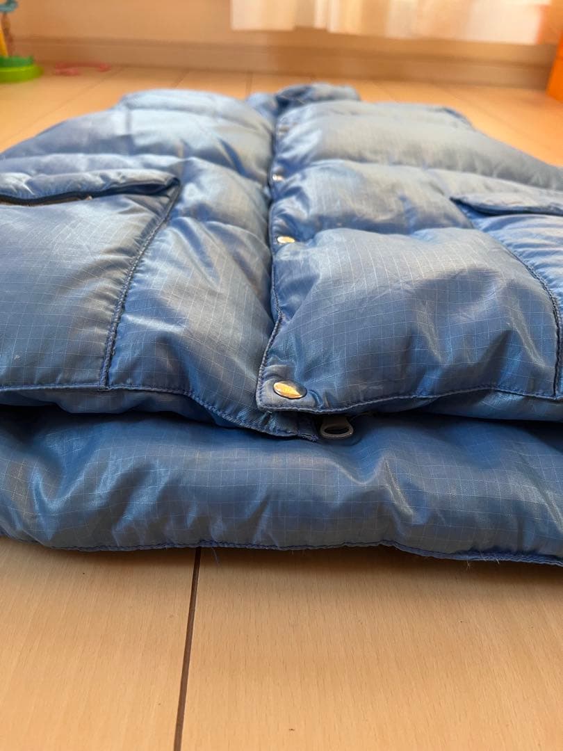  Lion スノーライオン　70s ダウンベスト　ブルー