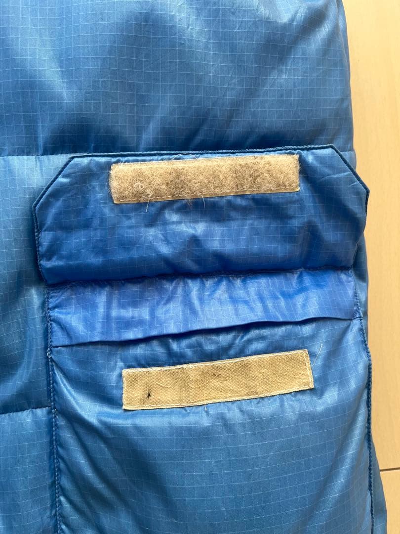  Lion スノーライオン　70s ダウンベスト　ブルー