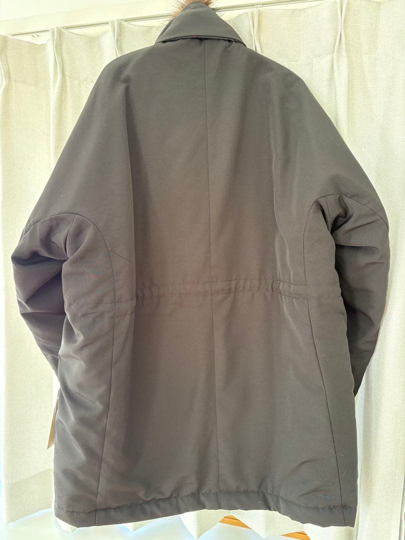 Curensology フェイクファーエリツキスウェーディッシュモッズコート36