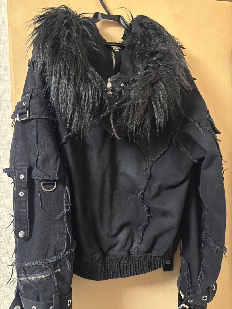 REFLEM デニムフリンジN2Bジャケット　アウター 美品