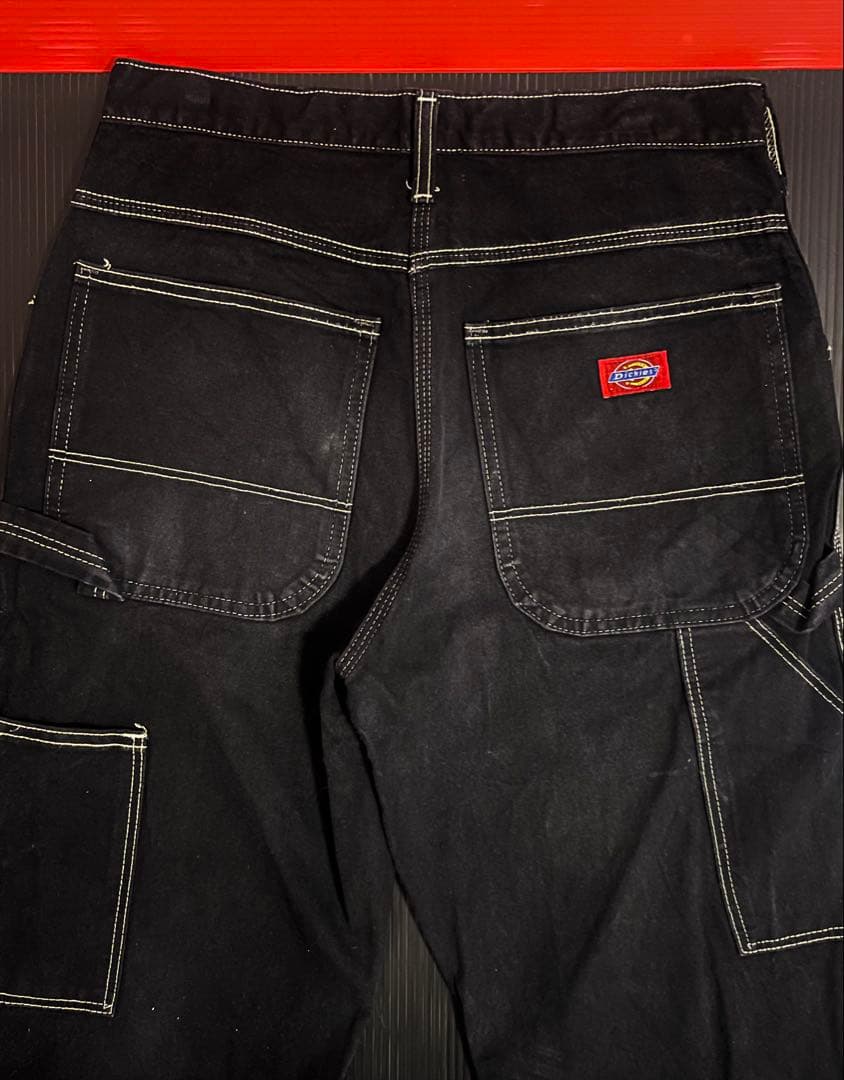 j*y様 70's Dickes ブラックカラーダック地ペインターmade in