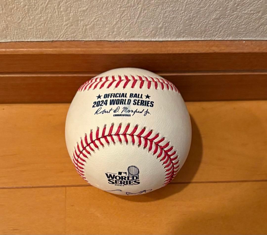 k*i様 ロサンゼルス•ドジャース 大谷翔平選手 ワールドシリーズ直筆サインボー