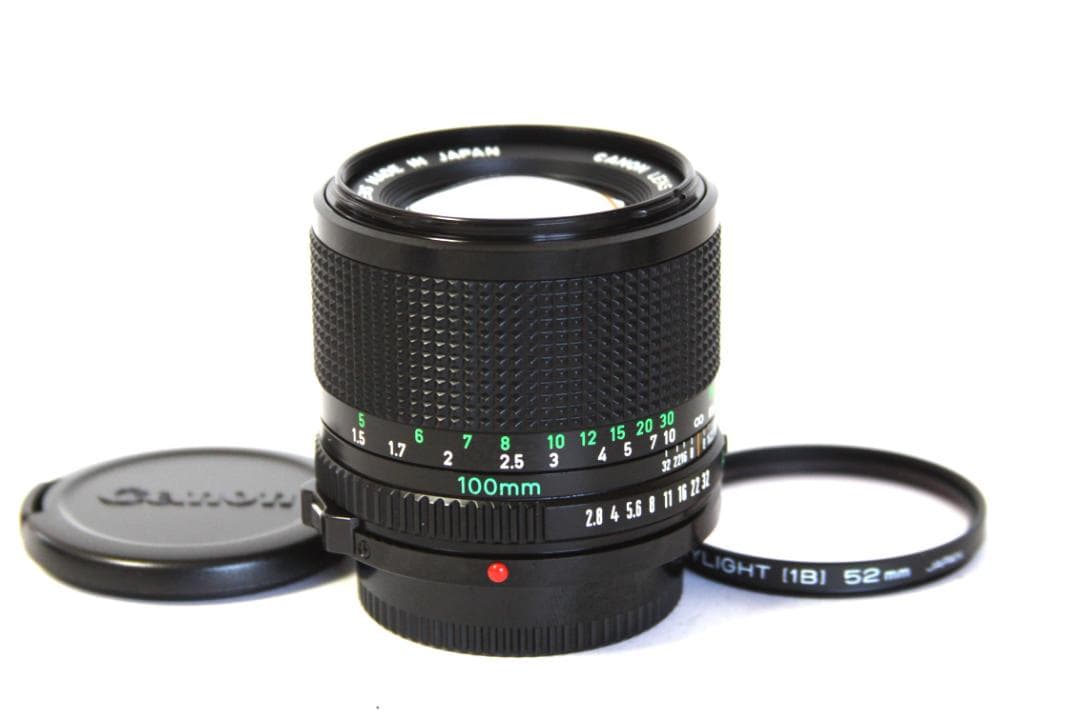 【美品】Canon NEW FD 100mm F2.8 キャノン
