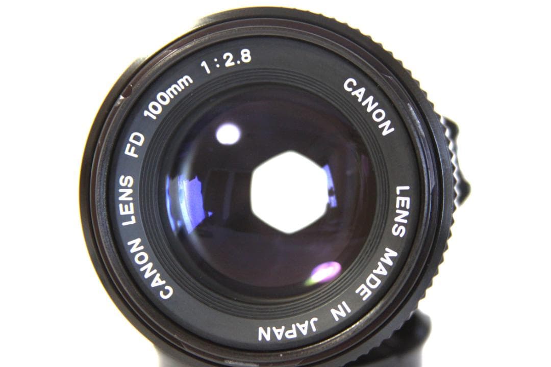 【美品】Canon NEW FD 100mm F2.8 キャノン