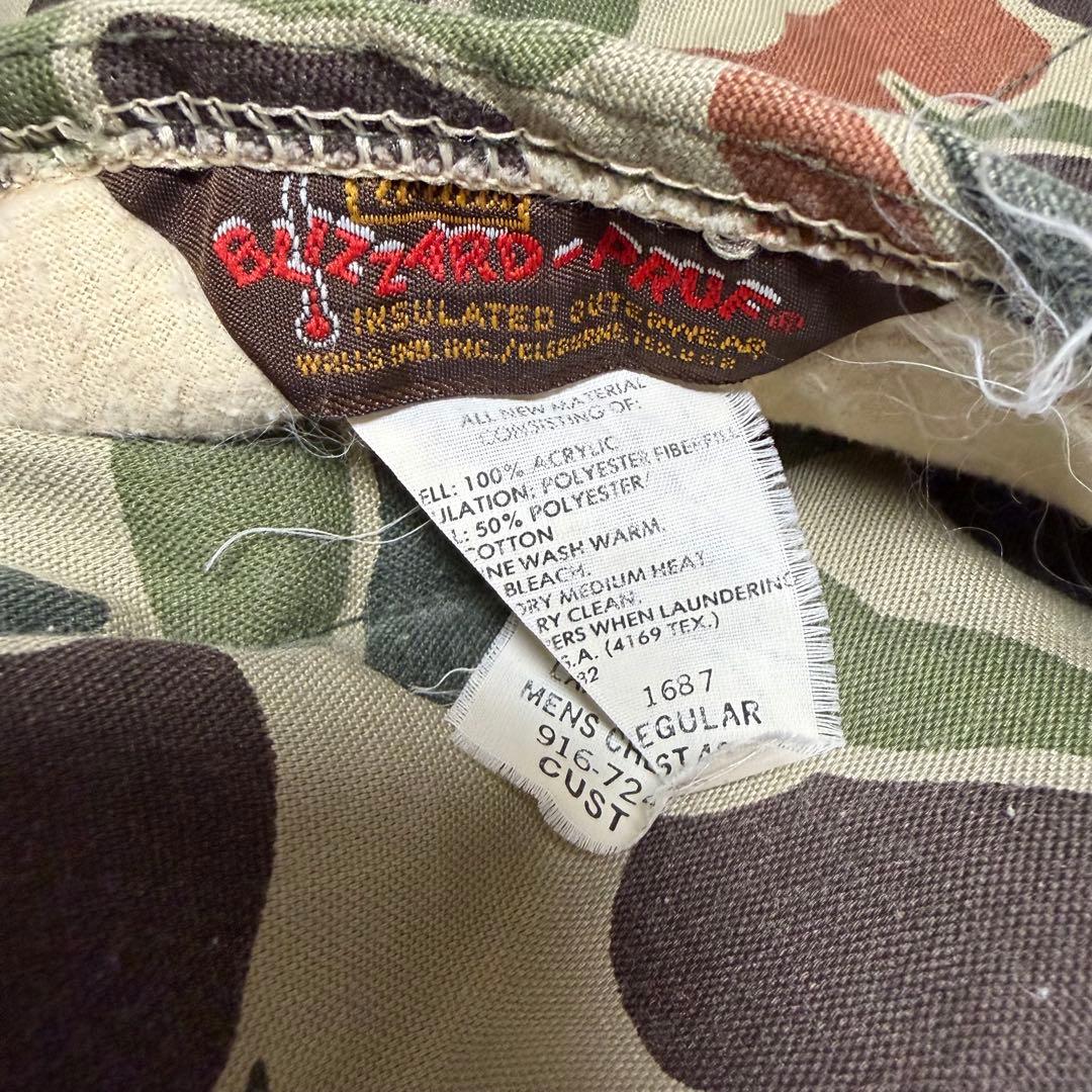 Walls BLIZZARD PRUF カモフラージュ リバーシブルベスト