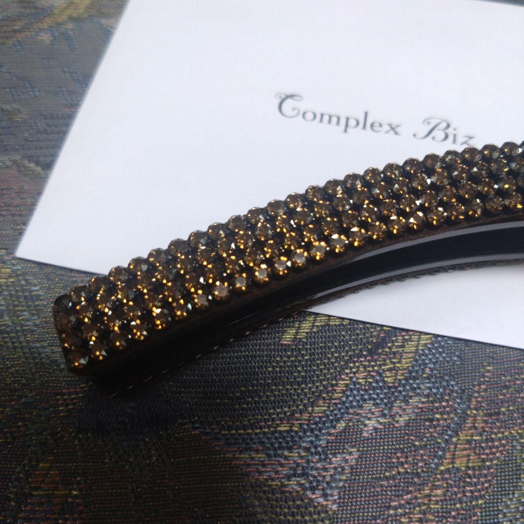 コンプレックスビズ♡バナナクリップ スワロフスキー