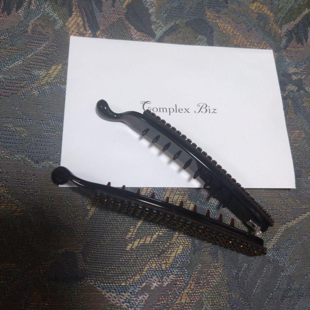 コンプレックスビズ♡バナナクリップ スワロフスキー