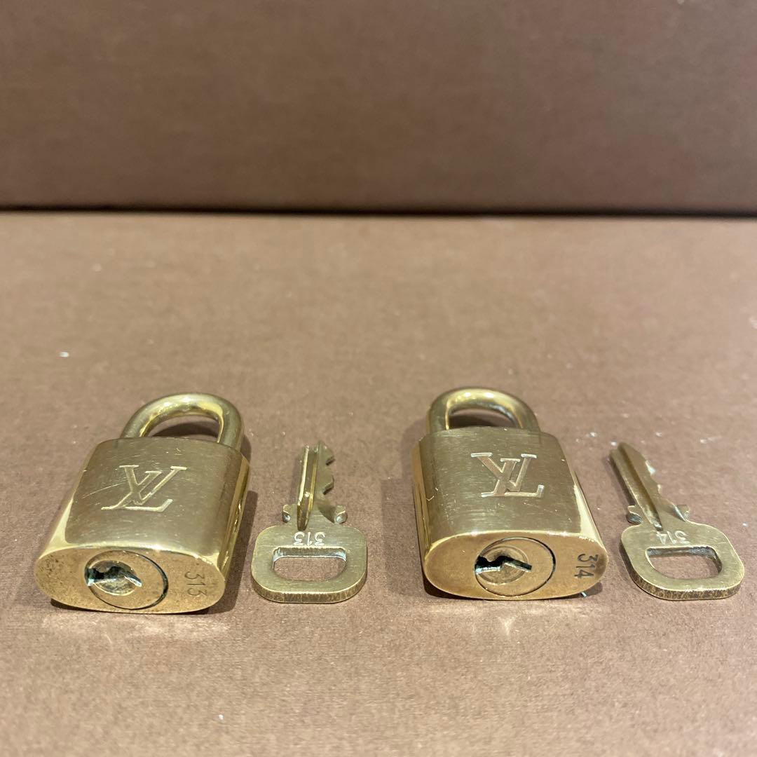 L00123 ルイヴィトン　パドロック　10セット　カデナ　南京錠　鍵