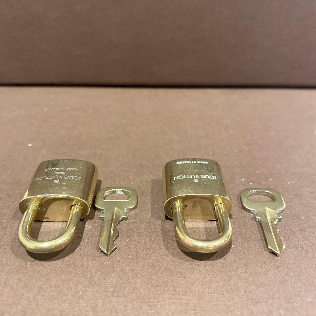 L00123 ルイヴィトン　パドロック　10セット　カデナ　南京錠　鍵