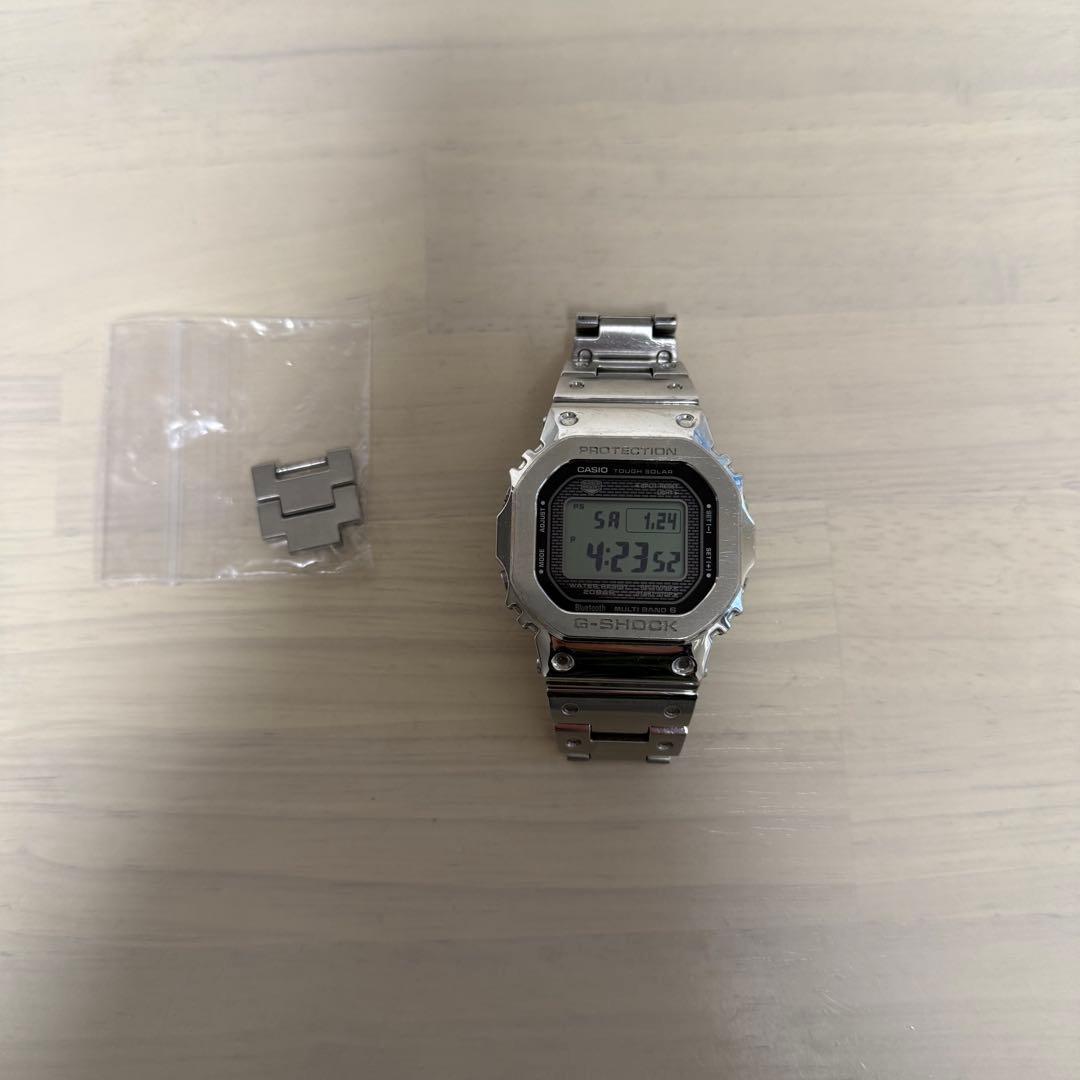 【早い者勝ち】G-SHOCK GMW-B5000D-1JF シルバー　フルメタル