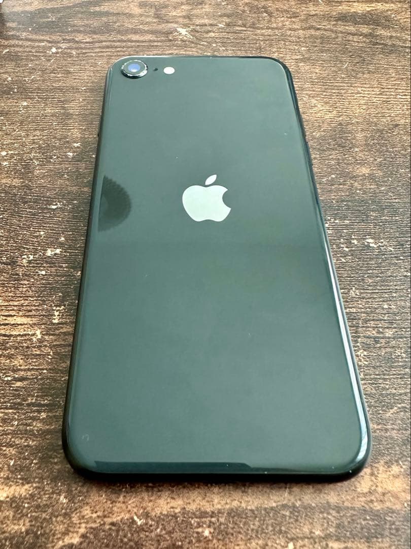 美品 iPhone SE SIMフリー第三世代 64GB ミッドナイト 本体箱付