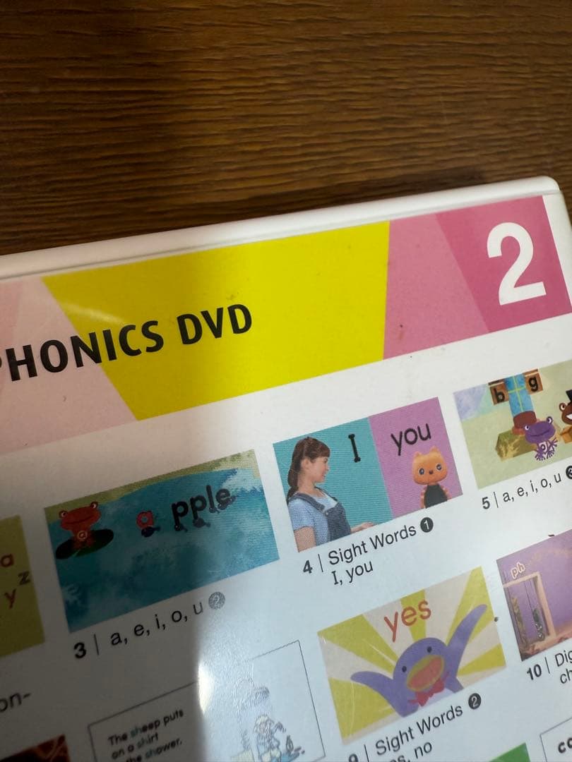 Worldwide kids PHONICS DVD1&2 ワールドワイドキッズ